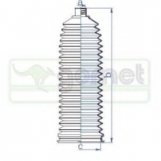 T499110 GOMET Пыльник, рулевое управление