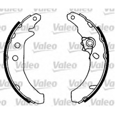 553690 VALEO Комплект тормозных колодок