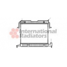 37002105 VAN WEZEL Радиатор, охлаждение двигателя