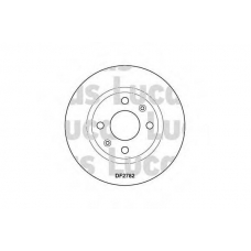 DF2782 TRW Тормозной диск