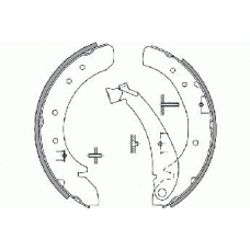 18492799576 S.b.s. Комплект тормозных колодок