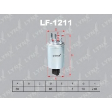 LF1211 LYNX Фильтр топливный