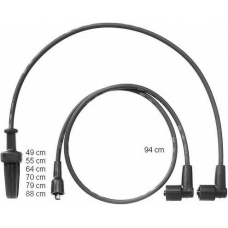 ZEF1077 BERU Комплект проводов зажигания