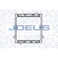 114M10 JDEUS Радиатор, охлаждение двигателя