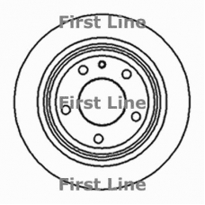 FBD146 FIRST LINE Тормозной диск