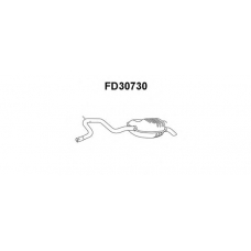 FD30730 VENEPORTE Глушитель выхлопных газов конечный