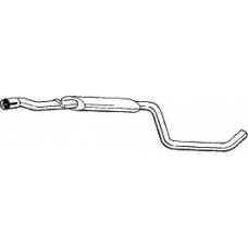 284-073 BOSAL Средний глушитель выхлопных газов