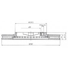 BDC4597 QUINTON HAZELL Тормозной диск