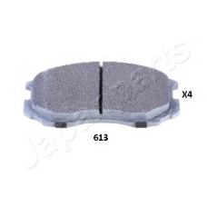 PA-613AF JAPANPARTS Комплект тормозных колодок, дисковый тормоз