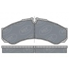SP 212 SCT Комплект тормозных колодок, дисковый тормоз