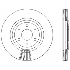 BDR2549.20 OPEN PARTS Тормозной диск