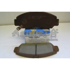 1080-1504J ASHUKI Комплект тормозных колодок, дисковый тормоз