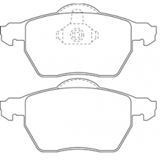 PN-0195 JNBK Колодки тормозные