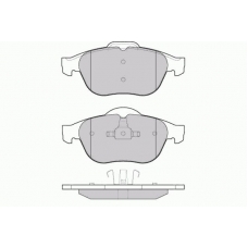 12-0970 E.T.F. Комплект тормозных колодок, дисковый тормоз