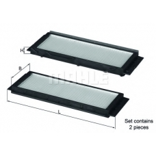 LA 501/S KNECHT Фильтр, воздух во внутренном пространстве