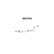 MZ47032 VENEPORTE Предглушитель выхлопных газов