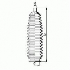 984100 EKG Пыльник, рулевое управление