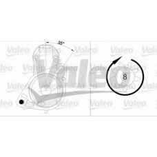 455984 VALEO Стартер