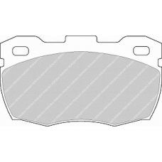 FDB871 FERODO Комплект тормозных колодок, дисковый тормоз