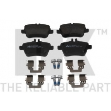 223370 NK Комплект тормозных колодок, дисковый тормоз