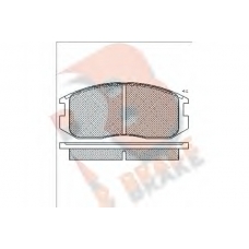 RB0875 R BRAKE Комплект тормозных колодок, дисковый тормоз