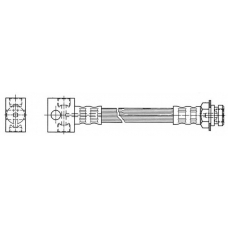 511772 KAWE Тормозной шланг