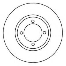 562038BC BENDIX Тормозной диск