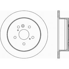 BDR2172.10 OPEN PARTS Тормозной диск
