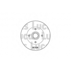 DF1529 TRW Тормозной диск