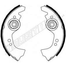 034.043 TRUSTING Комплект тормозных колодок