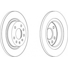 WGR1288-1 WAGNER LOCKHEED Тормозной диск