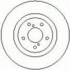 6816 10 KAWE Тормозной диск
