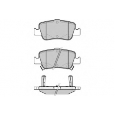 12-1341 E.T.F. Комплект тормозных колодок, дисковый тормоз
