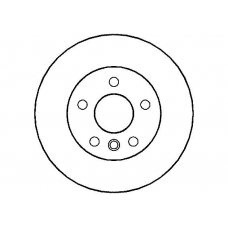 NBD619 NATIONAL Тормозной диск