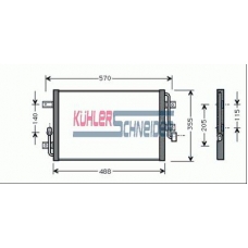 1720291 KUHLER SCHNEIDER Конденсатор, кондиционер
