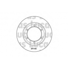 DF1105 TRW Тормозной диск