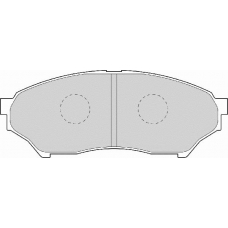 FD7048A NECTO Комплект тормозных колодок, дисковый тормоз