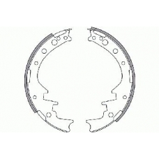 18492745377 S.b.s. Комплект тормозных колодок