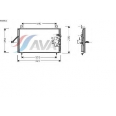 KA5003 AVA Конденсатор, кондиционер