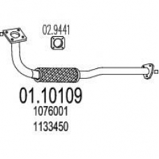 01.10109 MTS Труба выхлопного газа