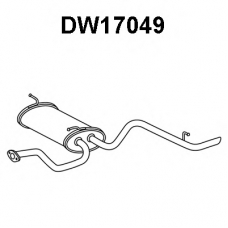 DW17049 VENEPORTE Глушитель выхлопных газов конечный