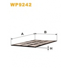 WP9242 WIX Фильтр, воздух во внутренном пространстве