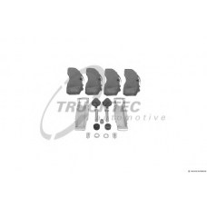 01.35.211 TRUCKTEC AUTOMOTIVE Комплект тормозных колодок, дисковый тормоз