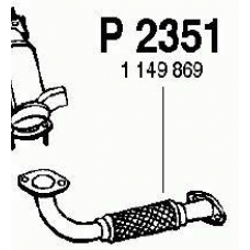P2351 FENNO Труба выхлопного газа