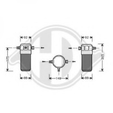 8101502 DIEDERICHS Осушитель, кондиционер