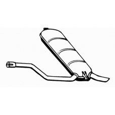 618187 FONOS Глушитель выхлопных газов конечный