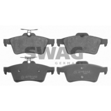 40 91 6744 SWAG Комплект тормозных колодок, дисковый тормоз