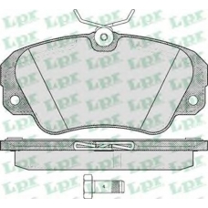 05P449 LPR Комплект тормозных колодок, дисковый тормоз