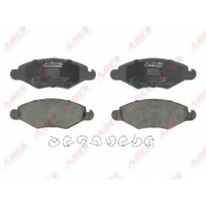 C1P034ABE ABE Комплект тормозных колодок, дисковый тормоз