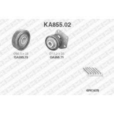 KA855.02 SNR Поликлиновой ременный комплект